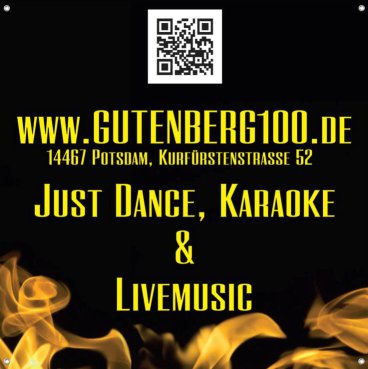Potsdam's Adresse für Livemusik und Karaoke! - Gutenberg100 - Livemusik und Karaokeclub
